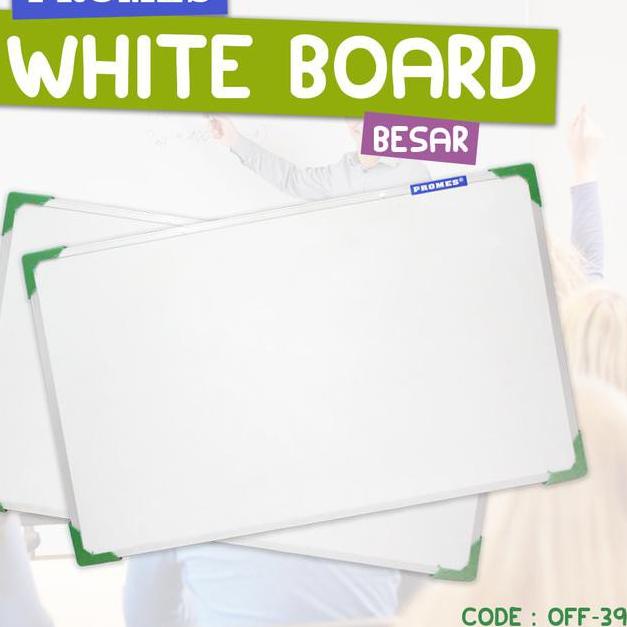 

Hot Sell.. White Board Besar Papan Tulis Gantung Ukuran 70X50 Cm (Off-38)