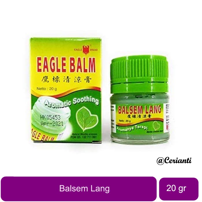 [20GR] [BPOM] Balsem Lang 20GR | 20 gram | Balsem Eucalyptus_Cerianti