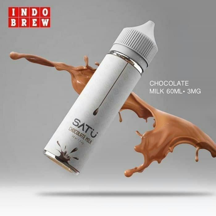 Satu Chocolate Milk 60ml 3mg By Indo Brew Liquid Shopee Indonesia