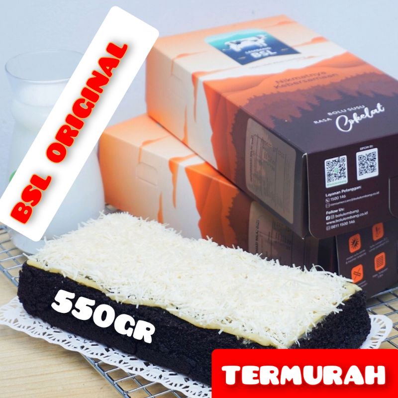 

BOLU SUSU LEMBANG (BSL) RASA COKLAT 550gr