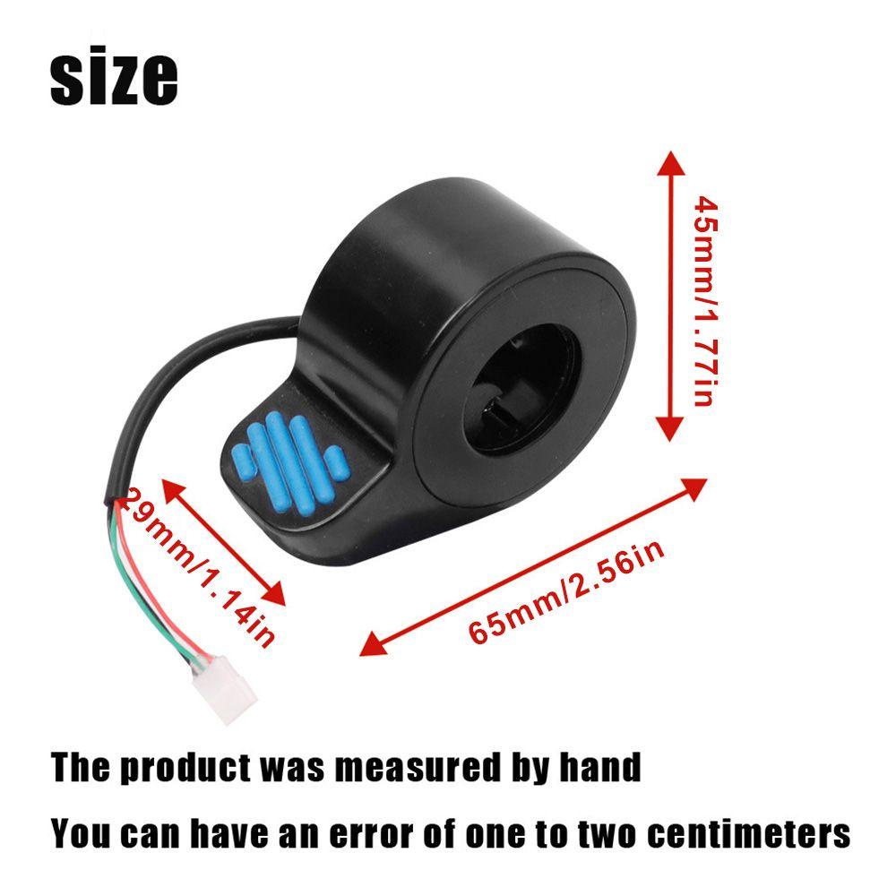Pineapple Electric Scooter Throttle High Quality Dial Scooters Solid Untuk Ninebot ES1 ES2 ES3 ES4 Dial Thumb Accelerator