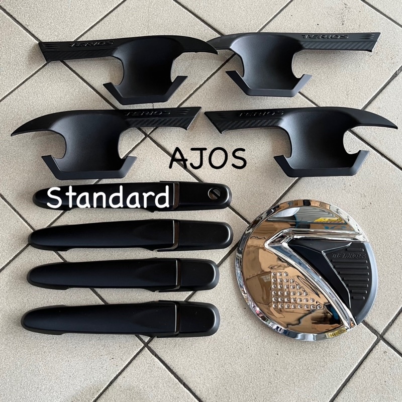 Paket Handle All New Terios Hitam Doff / Outer All New Terios 2018-2022 AJOS