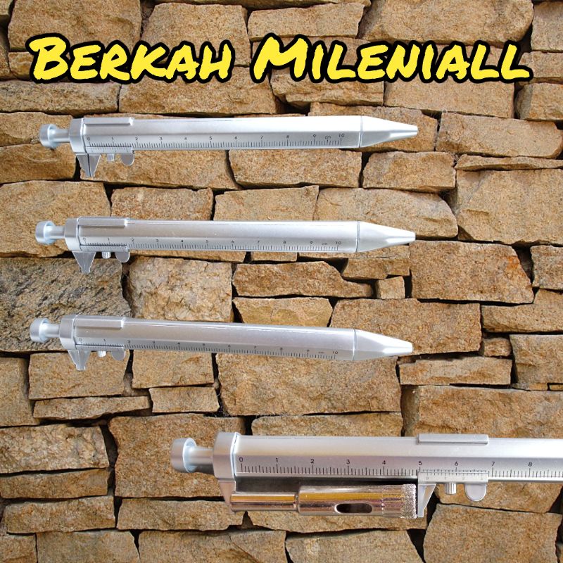

Pen Ukur Sigmat Ballpoint multifungsi measuring tool scale ruler