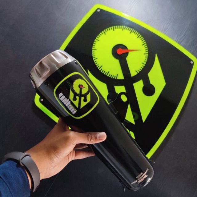 (ORIGINAL) KNALPOT VILLAN TYPE PRO1 SILVER & PRO1 BLACK INLET 50/51 INCH SILINCER ONLY