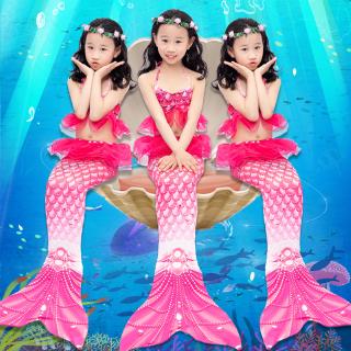 Baju Renang One Piece Model Mermaid Aksen Renda Untuk Anak Baju Renang One Piece Model Mermaid Aksen Renda Untuk Anak