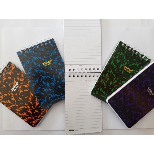 

[RESTOCK] notes spiral 12x8cm buku saku buku catatan blocknote memo