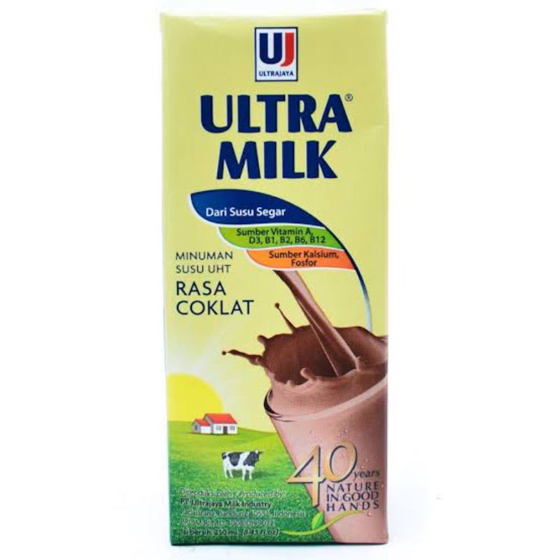 

Susu UHT Ultra Milk 250 ml MURAH