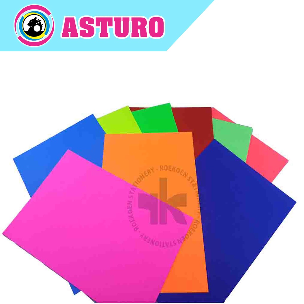 

Asturo Origami Paper Kertas Lipat F4 Single Side (50 Sheets)