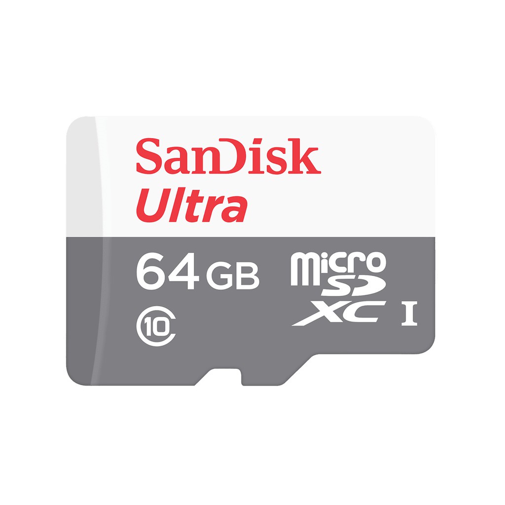 Micro SD SANDISK Ultra 64GB Class 10 100MB/s - Memory Sandisk 64GB