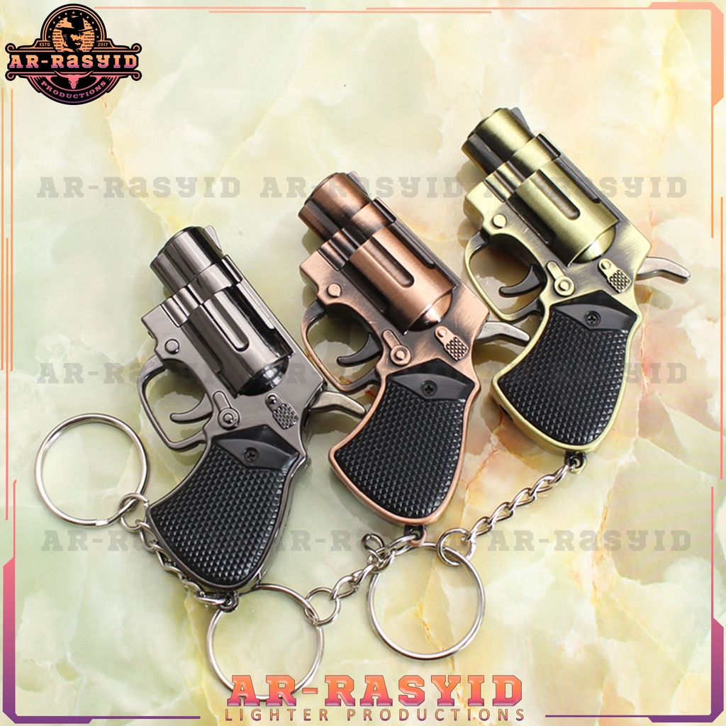 Korek Api Las Gas Gantungan Kunci Model Pistol PS 661