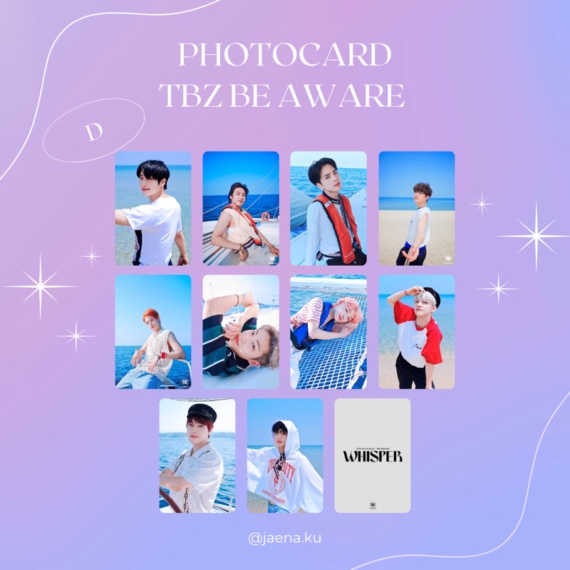 [THE BOYZ] PHOTOCARD BE AWARE WHISPER THE BOYZ ‼️BACA DESKRIPSI‼️