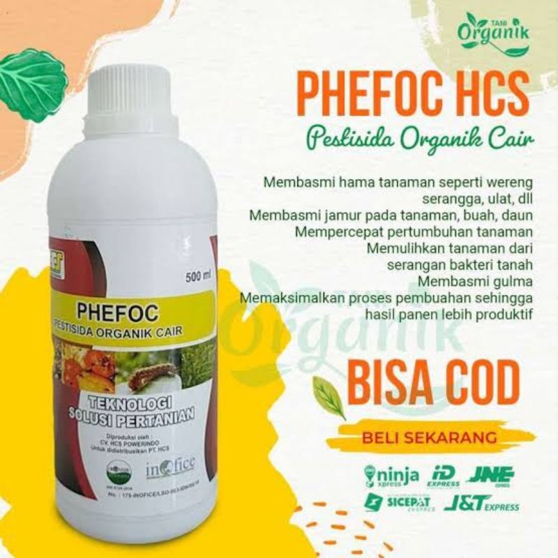 PHEFOC HCS PESTISIDA ORGANIK PEMBASMI HAMA TANAMAN