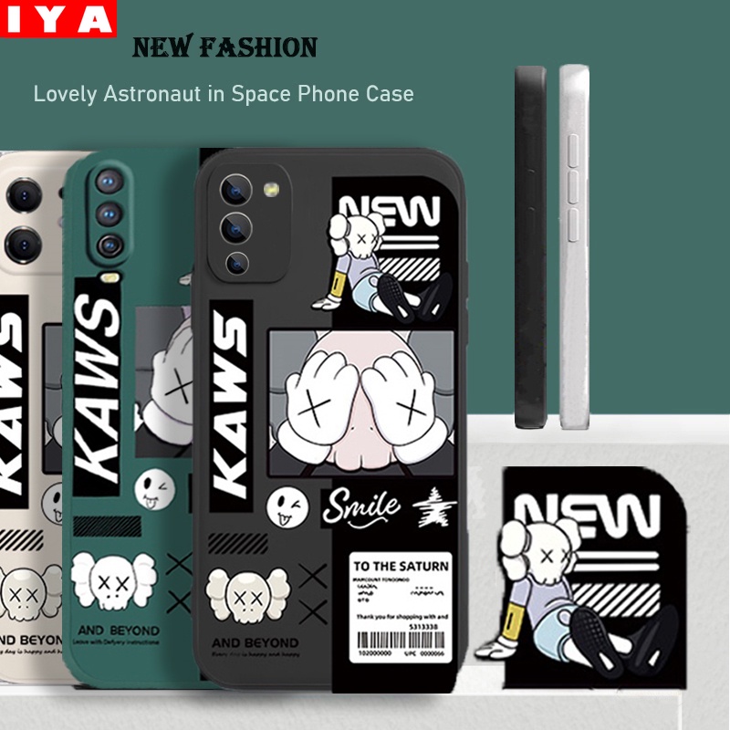 Casing Silikon Infinix Note 12 G96 Note 11 11S NFC Hot 11 Play 10 Play 9 Play 5 Smart 6 Hot 10S Motif Kaws