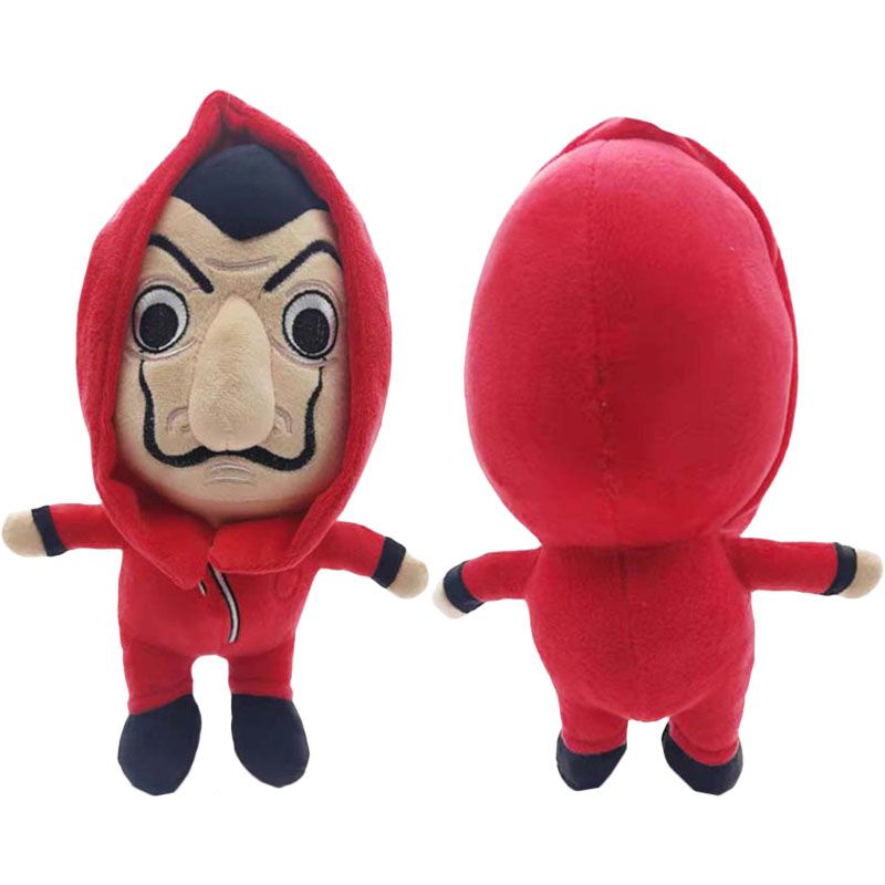 La Hot Jual Casa De Papel Gambar Paman Lucu Mainan Mewah Film Boneka Peripheral