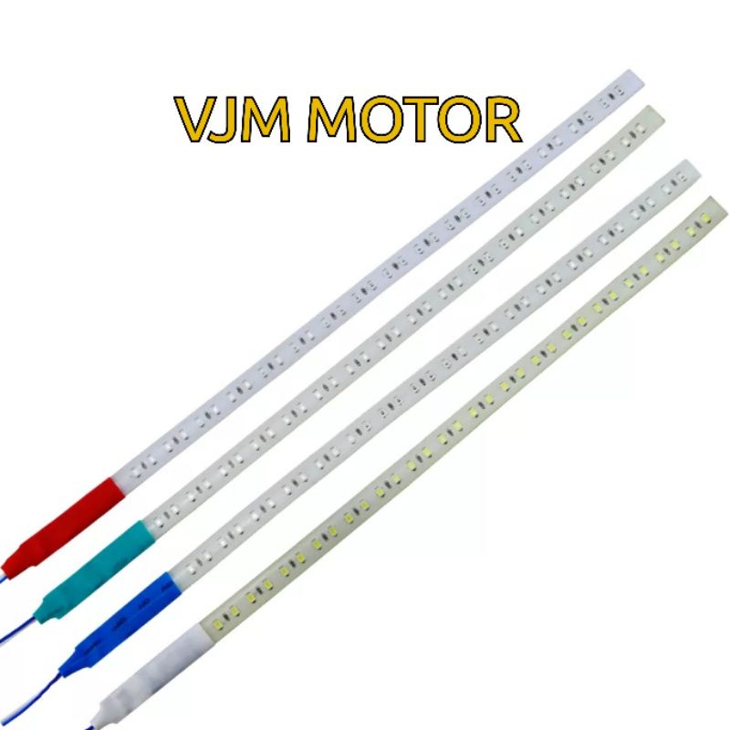 Lampu alis Led Lampu kolong Warna warni 30 cm Flexible Universal motor