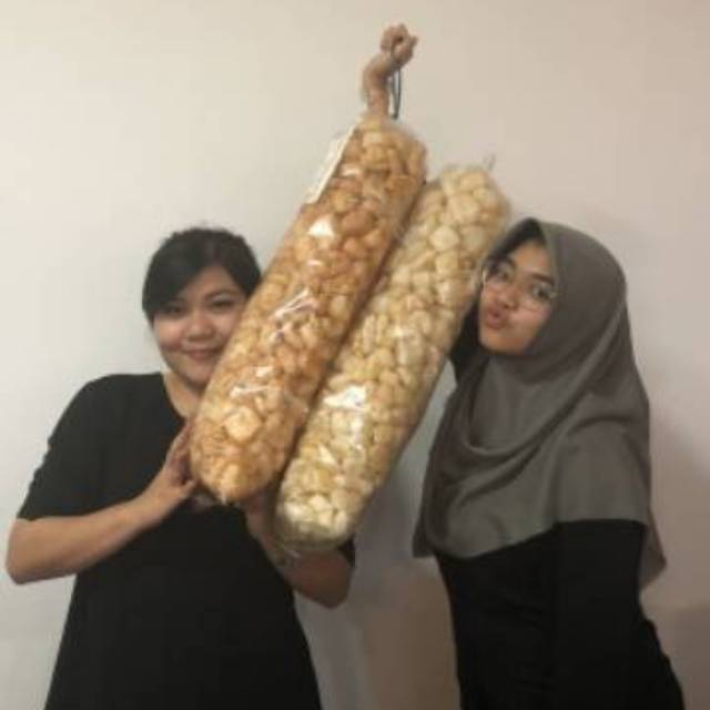 

Kerupuk Kulit Sapi Asli Matang Rasa Jagung Bakar 500 gr - Krupuk Rambak - Dorokdok - Krecek - Cungur