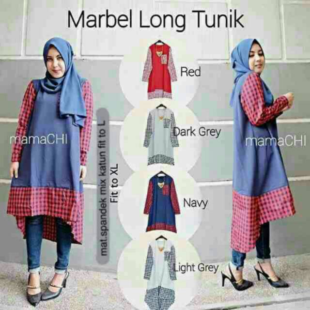 Marbel long tunik