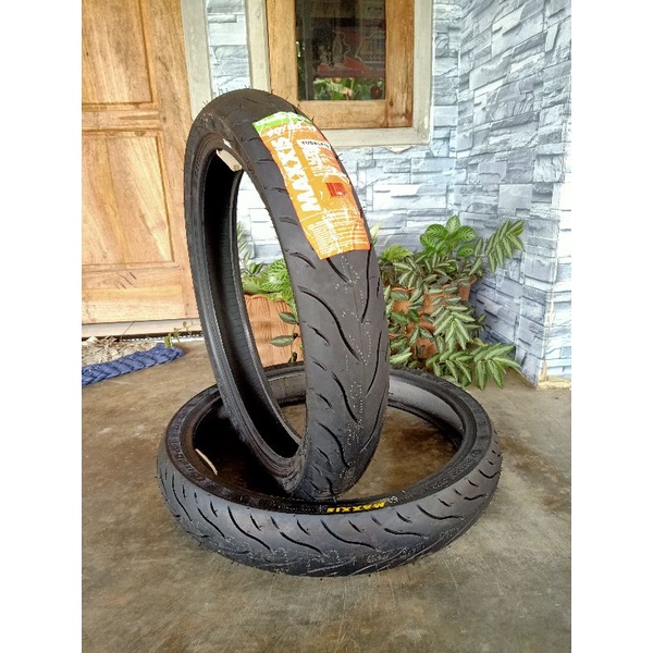 BAN LUAR MAXXIS GREEN DEVIL 90/80 17 TUBELESS BAN MAXXIS 90 80 17 TUBLES BAN 90 80 RING 17 MAXXIS GR