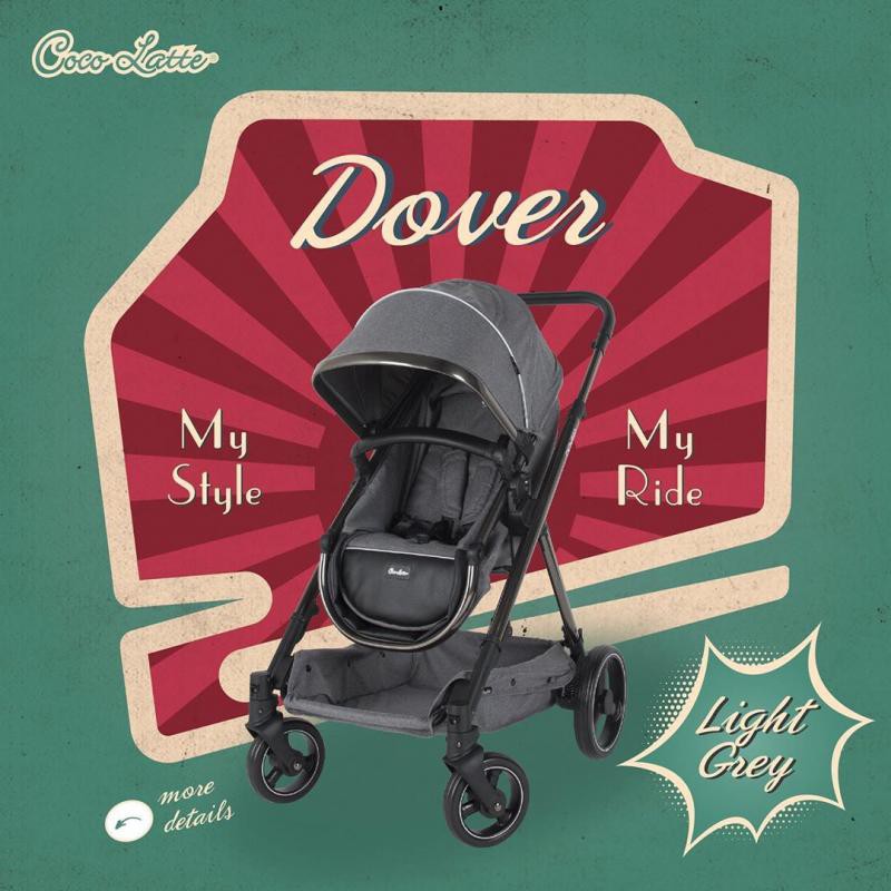 Stroller Hadap Ibu Kereta Dorong Bayi Cocolatte CL-LD 6688 SN Dover