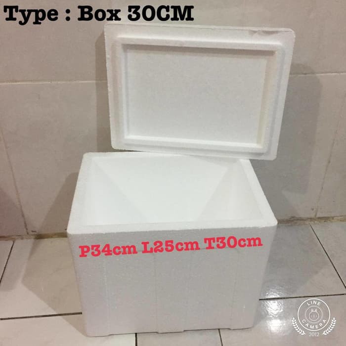 Styrofoam Box/Stereofoam box 30CM/box es krim