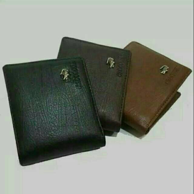 Dompet Pria Crocodile Kulit Sintetis