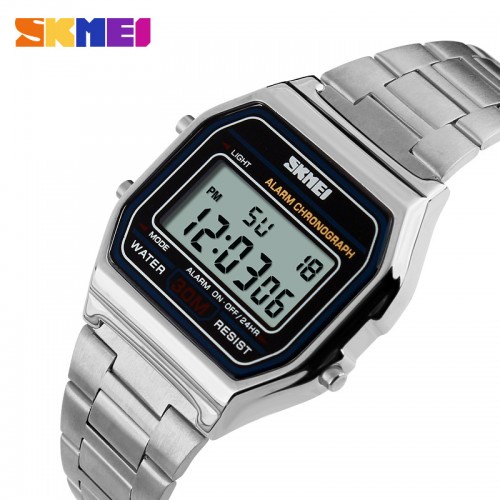 SKMEI Watch 1123 Original Water Resistant 30M - Silver