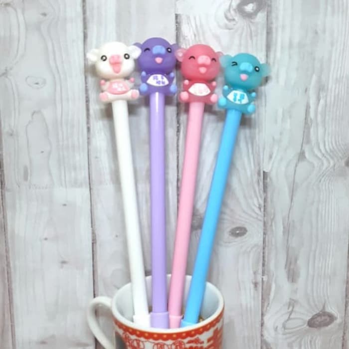 

PULPEN GEL FANCY UNIK LUCU KARAKTER BABI PIG