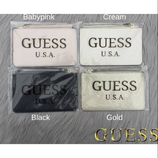 guess clutch G logo