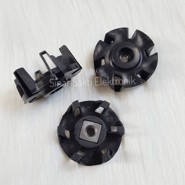 Kopel gigi atas Blender miyako baru upper pisau mounting gear original