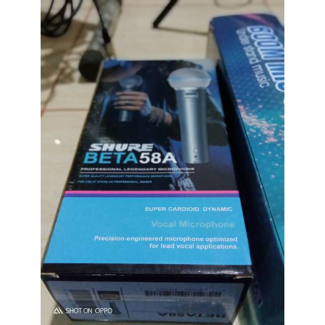 Mic Dinamik Shure Beta 58 A Mantap Buat Cover Soundcard V8
