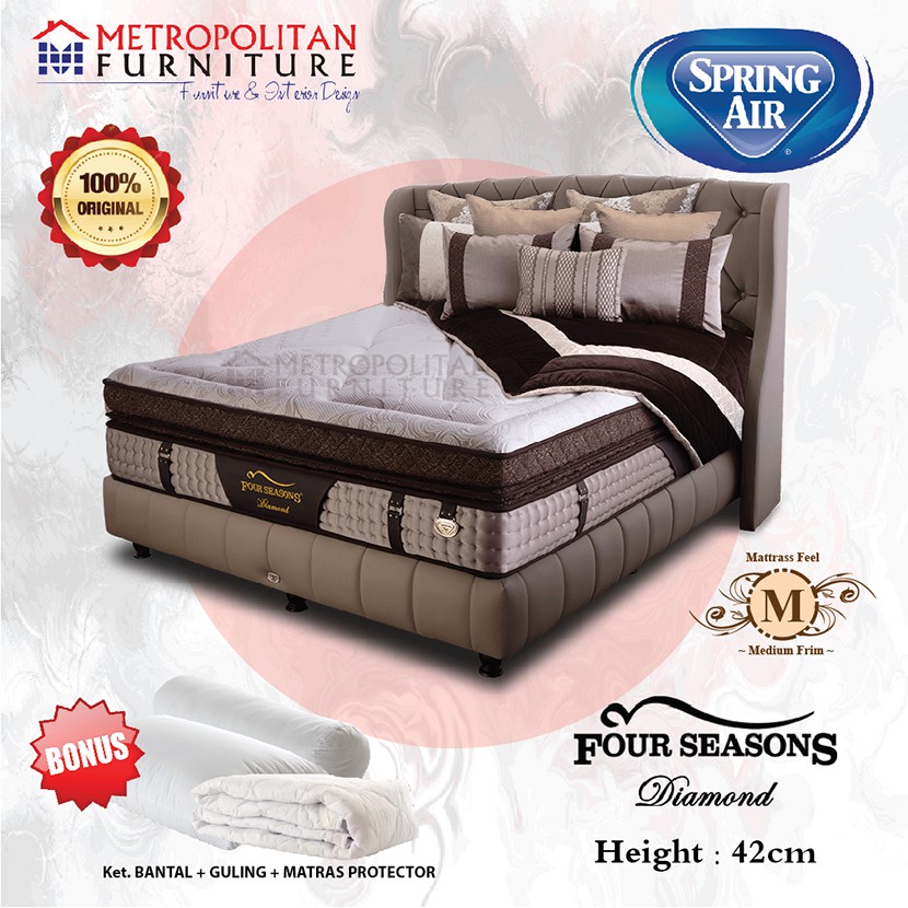 Kasur Springbed Sring Air Diamond FULL SET Spring bed matras