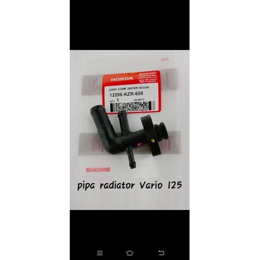 pipa radiator pipa sambungan radiator vario125 ori