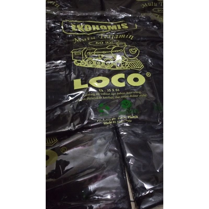 Kantong Plastik Sampah Besar / Kantong plastik Jumbo / Plastik Hitam / Kantong Kresek Jumbo