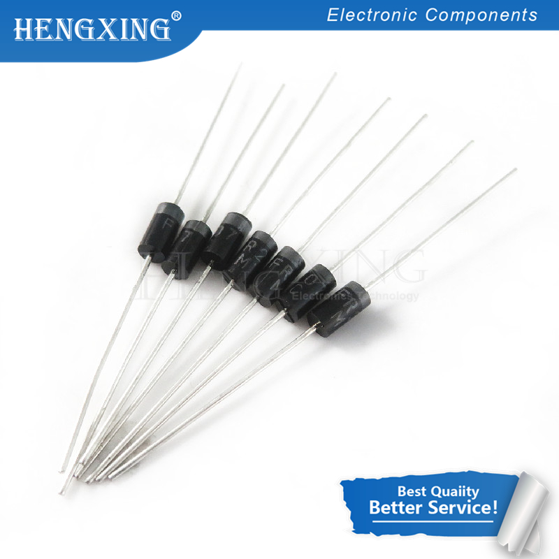 100pcs/lot Rectifier Diode 2A 1000V DO-15 FR207 In Stock