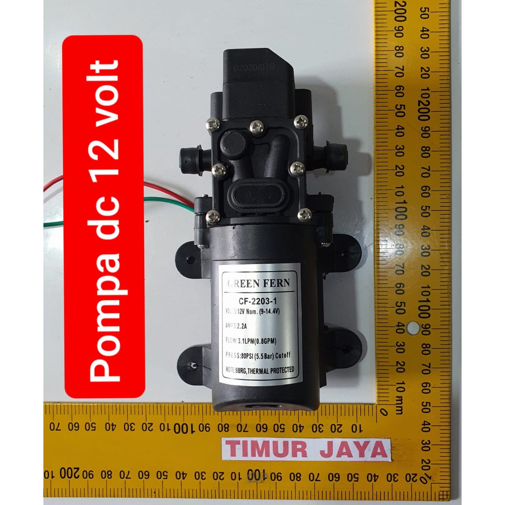 MOLLAR Dinamo Pompa Air DC 12V Cuci AC Motor Mobil Steam Power Sprayer