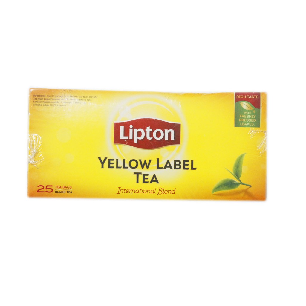 

LIPTON YELLOW LABEL TEA 25 TEA BAGS