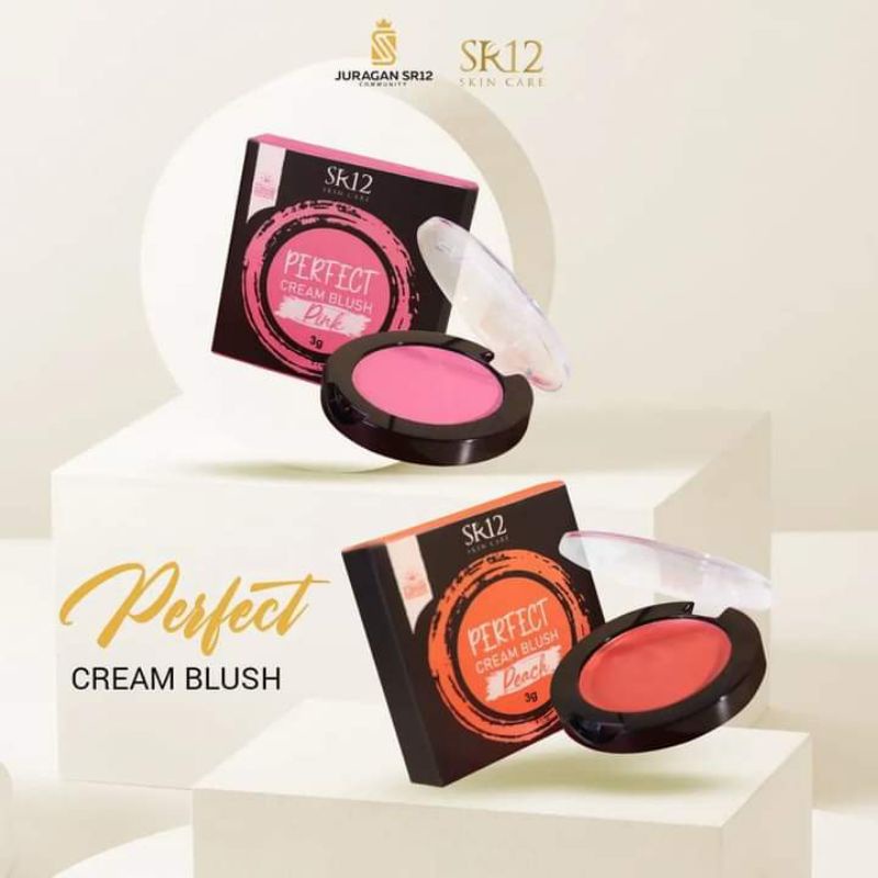 SR12 PERFECT CREAM BLUSH ON/ SR12 CREAM BLUSH/ MAKEUP GLOWING