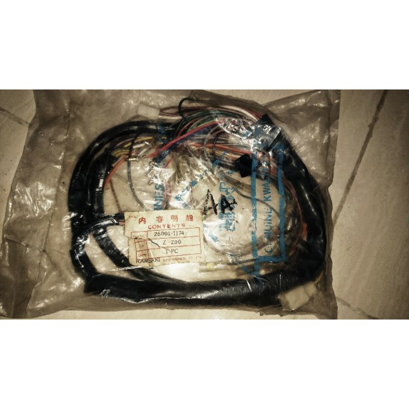 kabel body untuk motor binter merzy type platina