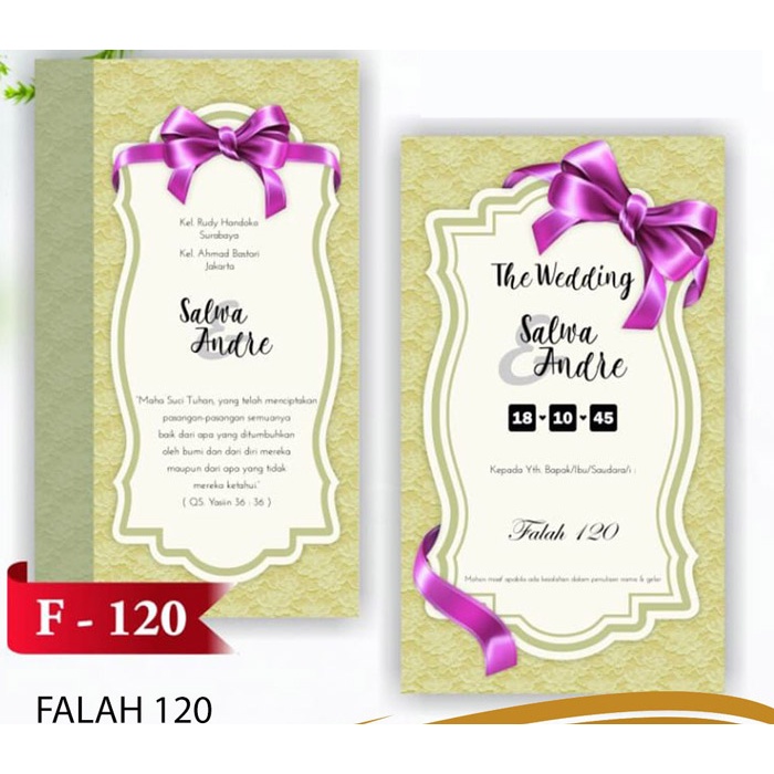 

Cetak Undangan Blangko Falah - 120
