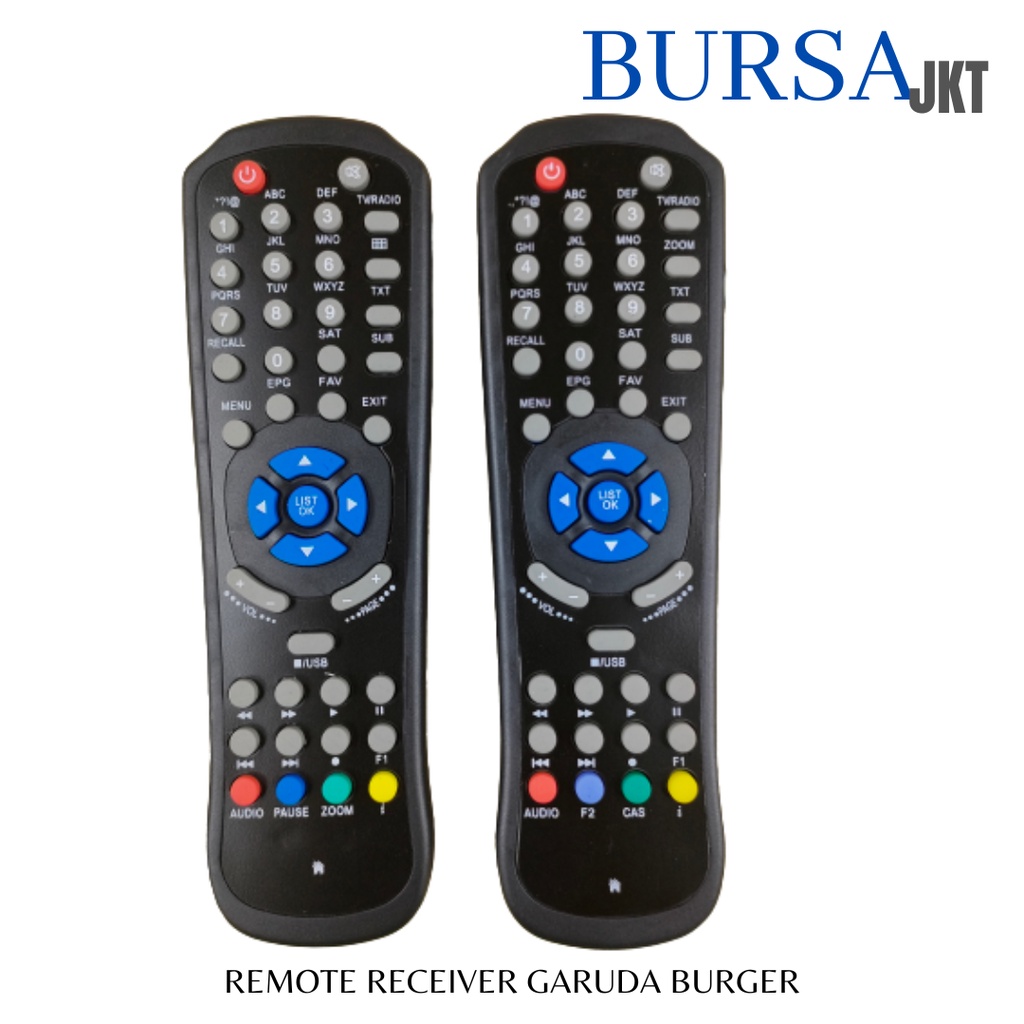 REMOTE GARUDA MATRIX BURGER MPEG4 S2 RECEIVER PARABOLA