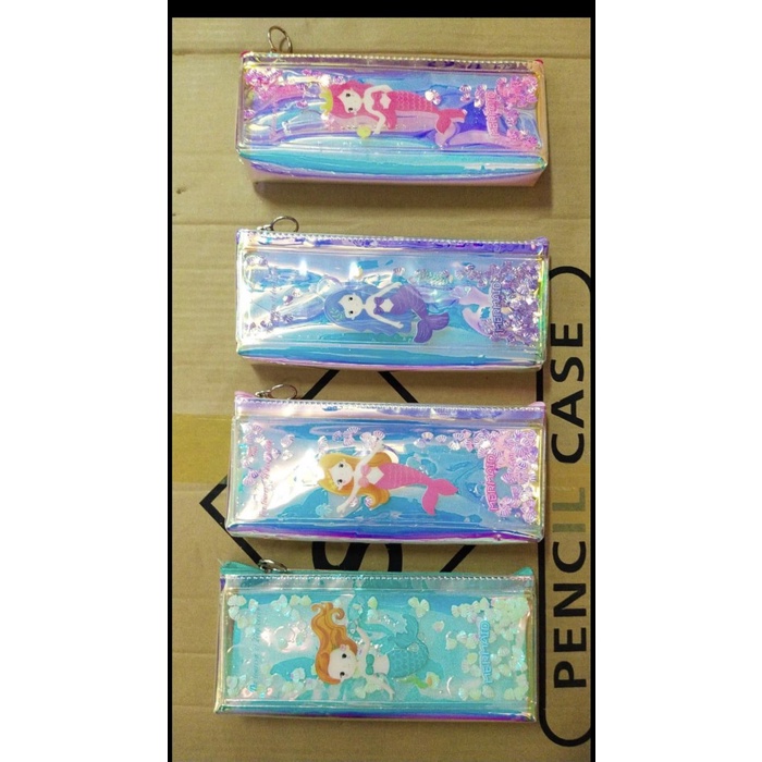 

Promo Pencil Case Sleting Air Dan Gliter Motif Mermaid Terbatas