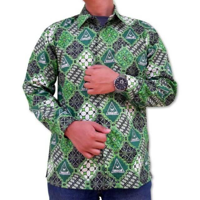 Kemeja Batik Ansor Lengan Panjang