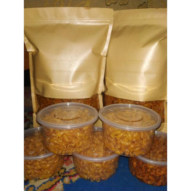 Makaroni seuhah / Makaroni seblak kering Pedas