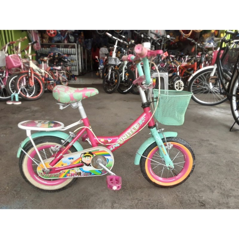 sepeda anak 12 united kokuri second