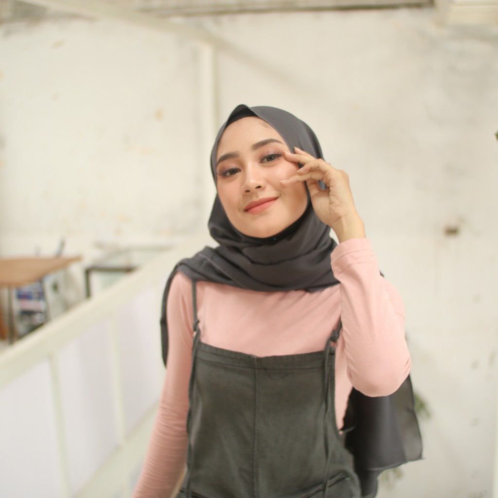 Hijab Pashmina Sabyan Pollycotton Ukuran Panjang 75x180