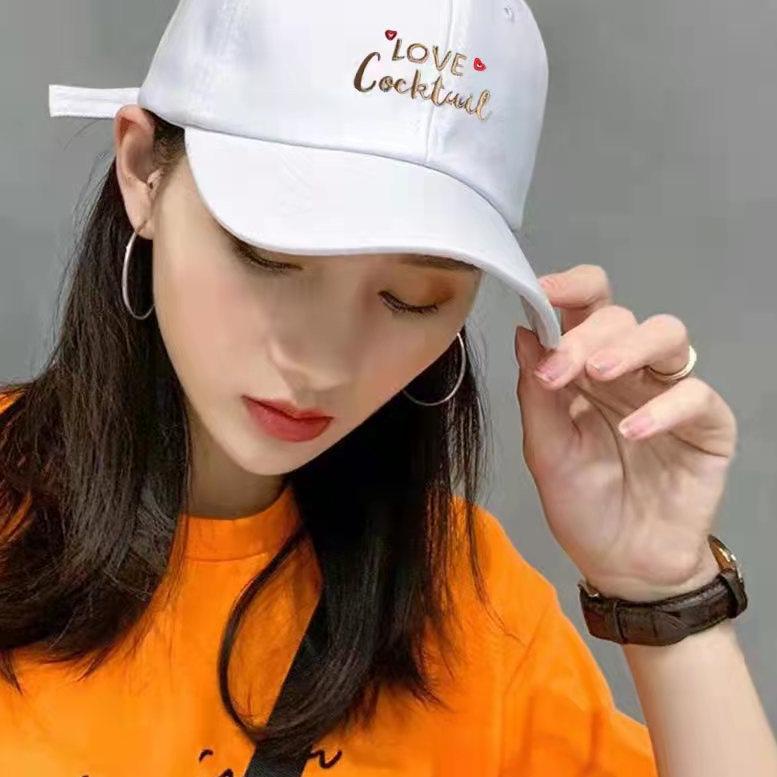 NEW !! 10.10 (Hello Girl)MZ14 Topi Baseball Wanita Import Motif Love Cocktail [KODE 55] .