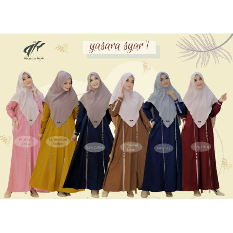 Gamis Set Yasara BY KH Hijab