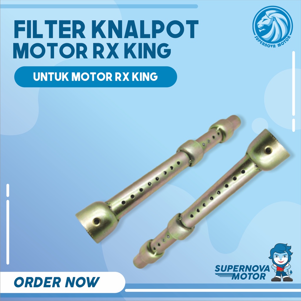 FILTER KNALPOT SARINGAN KNALPOT RX KING KUNINGAN
