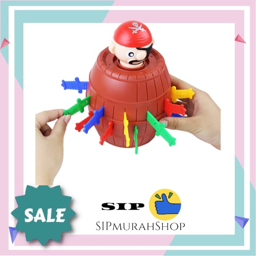 Mainan Jumping Pirate / Bajak Laut Lompat untuk Anak / Mainan anak mini jumping pirates barrel pirate kecil crazy pirate bajak laut loncat