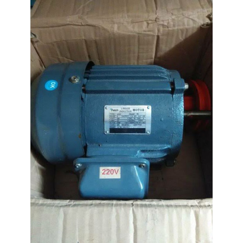 Dinamo By Taiwan 1 Phase 1 HP Penggerak RPM 1950 Fetch